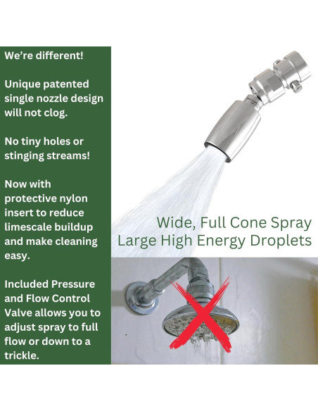 Cabezal de Ducha High Sierra 2 GPM Metal Bronce Aceitado