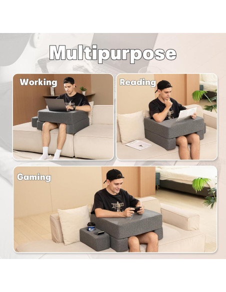 Almohada de Escritorio Ergonomica RoyViVa con Soporte para Tazas