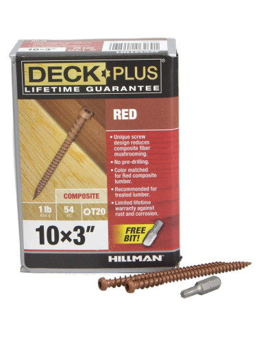 Tornillos para Deck Power Pro 48460 Cerámicos 7.62 cm