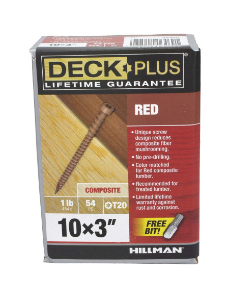 Tornillos para Deck Power Pro 48460 Cerámicos 7.62 cm