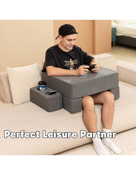Almohada de Escritorio Ergonomica RoyViVa con Soporte para Tazas