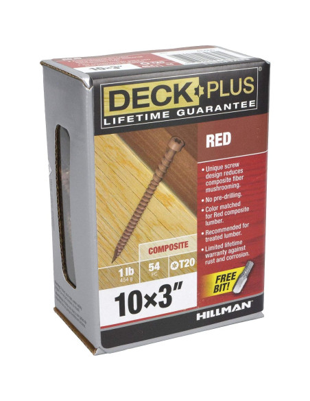 Tornillos para Deck Power Pro 48460 Cerámicos 7.62 cm