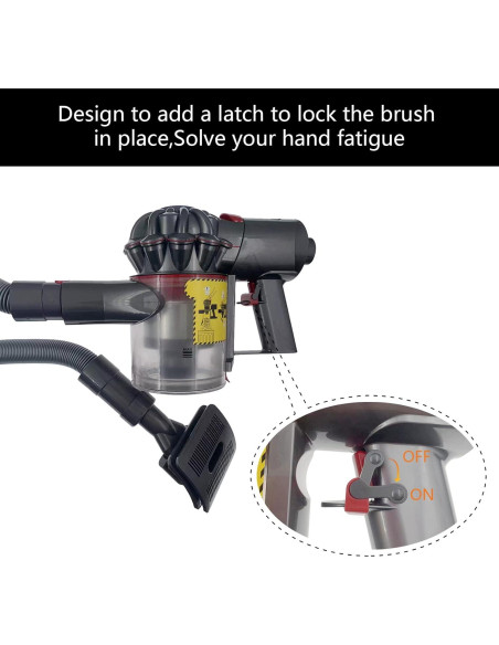 Kit de Aseo para Mascotas TEPULAS 4 Piezas para Dyson V7 V8 V10 V11 V15