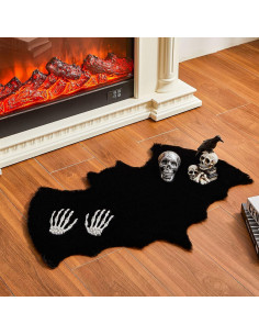 Alfombra de Bienvenida Murciélago Xuhal 28x33 cm Antideslizante 2