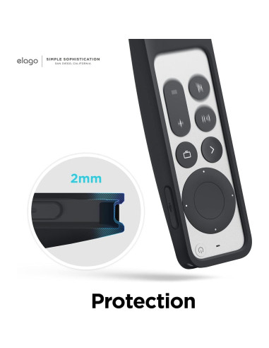 Estuche elago R5 para Control Remoto Apple TV 2021/2022 - Negro