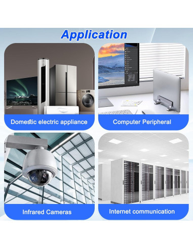 Cable de Conector de Video M12 4 Pines XMSJSIY 1M para Vehículo