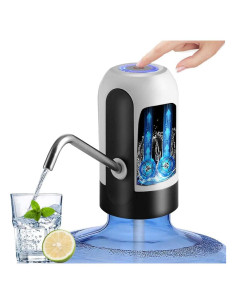 Dispensador de Agua Recargable USB Vshinic 5 Galones Blanco