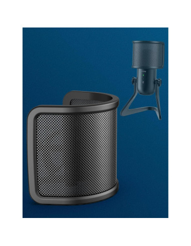 Micrófono USB para Juegos FIFINE A6TB+U1 con RGB y Filtro Antipop