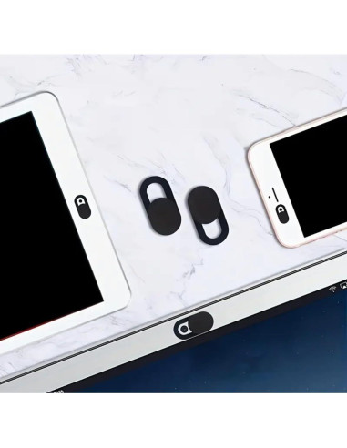 Cubierta Deslizante de Cámara Genérico - 4 Piezas para Laptop y Móvil