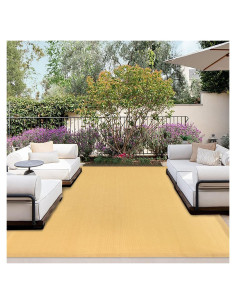 Alfombra Exterior OutdoorLines 1.22 x 1.83 m Arena Resistente UV