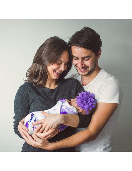 Conjunto de mantas de swaddle R HORSE 2 unidades floral 0-3 meses