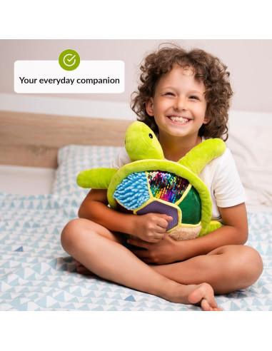 Tortuga Sensorial de Peluche Odoxia 35x25 cm Antiestrés