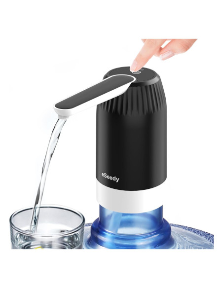 Dispensador de Agua Eléctrico eSeedy 5 Galones Portátil USB Dispensador de Agua Eléctrico eSeedy 5 Galones Portátil USB