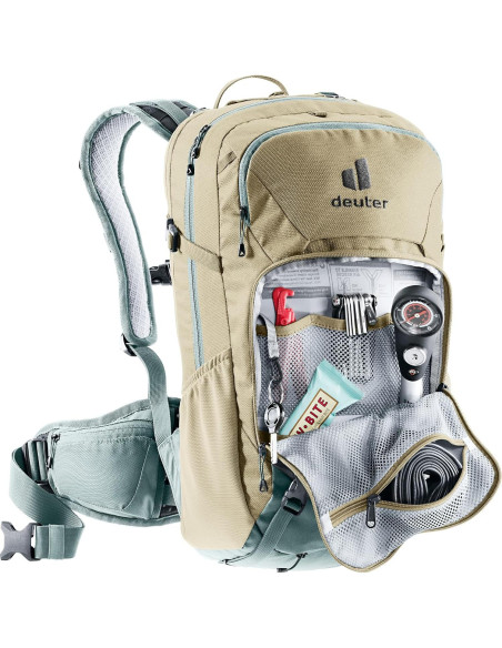 Mochila Protectora Deuter Mujer 18L Salvia-Desierto