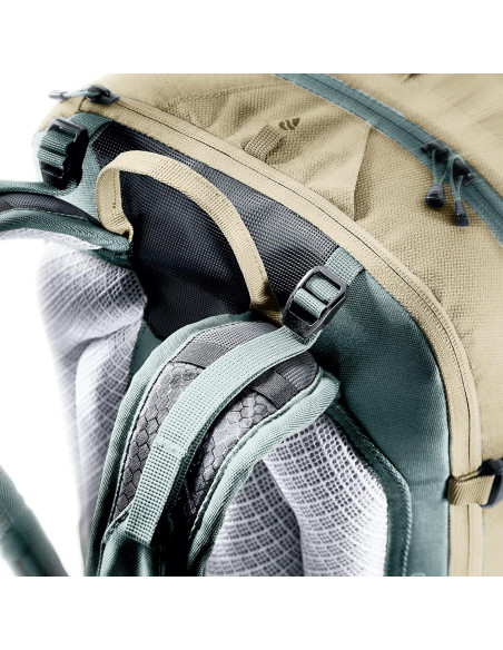 Mochila Protectora Deuter Mujer 18L Salvia-Desierto