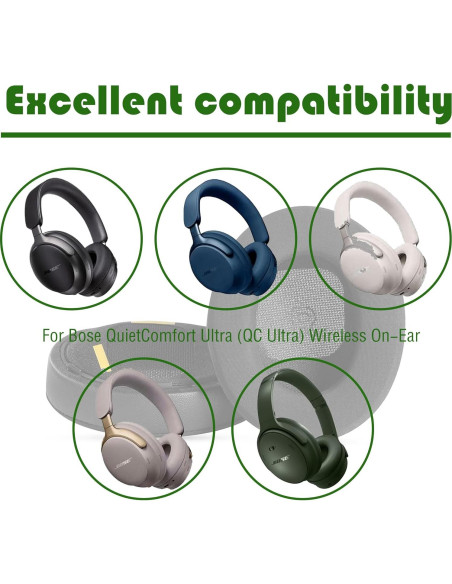 Almohadillas de Gel Refrigerante Gobelieve para Bose QC Ultra