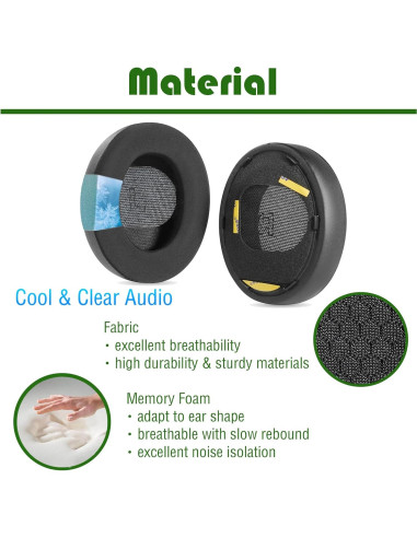 Almohadillas de Gel Refrigerante Gobelieve para Bose QC Ultra