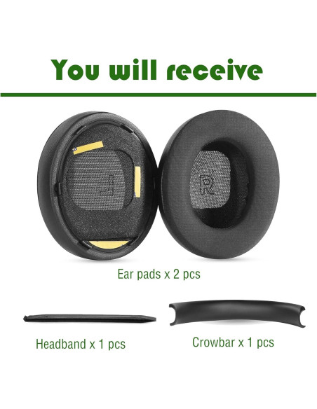 Almohadillas de Gel Refrigerante Gobelieve para Bose QC Ultra