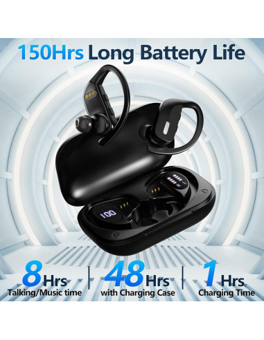 Auriculares Inalámbricos Bluetooth T17 con Estuche Carga 48h