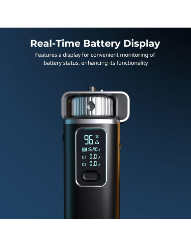 Empuñadura de Batería SMALLRIG 99Wh 6800mAh con Carga Rápida