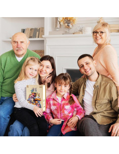 Rompecabezas de Madera Lovpippi 90 Piezas Familia de Gatos 2