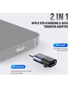 Adaptador OTG USB C a iOS NEEWER LM4 - Set 2 Piezas 2
