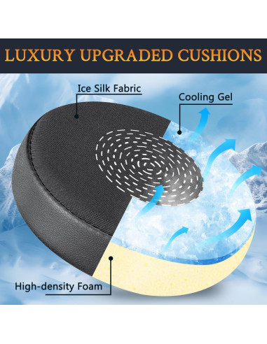 Almohadillas de Gel Refrigerante SOULWIT para Jabra Evolve2 75