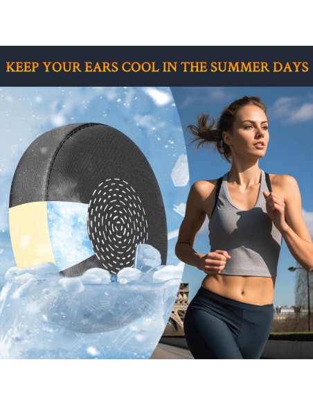 Almohadillas de Gel Refrigerante SOULWIT para Jabra Evolve2 75