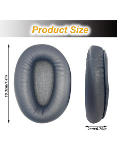 Almohadillas de Reemplazo UOWGA para Sony WH-CH700N - Negro 2