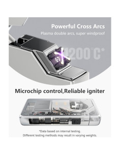 Encendedor Eléctrico VVAY Recargable USB C a Prueba de Viento 2