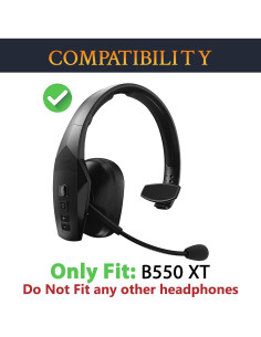 Almohadillas de Reemplazo SOULWIT para Auriculares B550XT 2