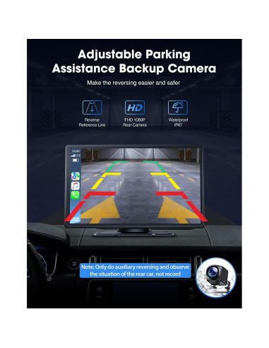 Estéreo Inalámbrico 9 Pulgadas LAMTTO con Carplay y GPS