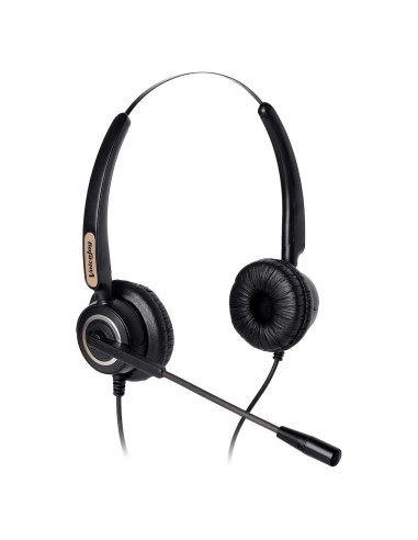 Auricular Binaural VoiceJoy RJ9 con Micrófono Cancelación Ruido