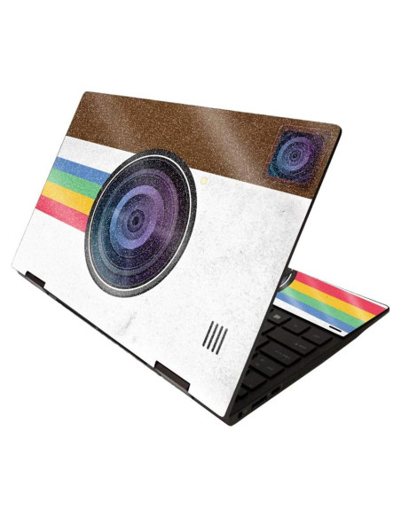 Piel Brillante MightySkins para HP Envy x360 13" 2020 - Polaroid Vintage