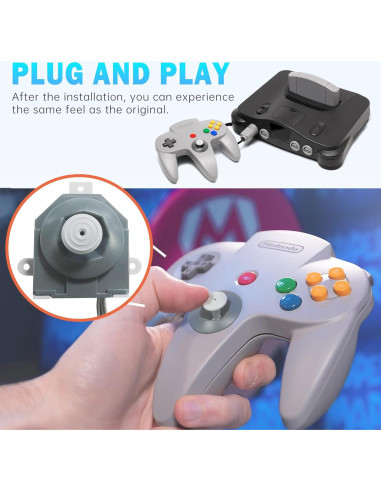 Joystick de Reemplazo N64 Intec Gaming - Alta Sensibilidad