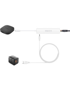 Adaptador Ethernet LAN SMAYS para Android TV 4K - Hub USB 3 Puertos 2