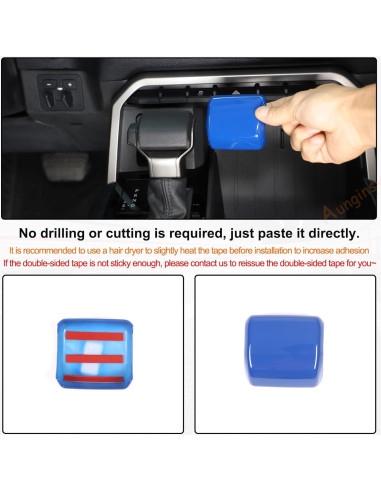 Cubierta de Freno de Mano Aunginsy para Toyota Tundra 2022-2025