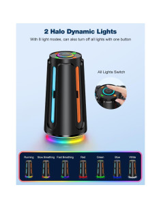 Dock de Carga Joy-Con 2 Mocagen con Luz Dinámica 4 en 1 2