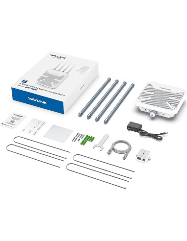 Extensor WiFi 6 WAVLINK AX3000 para Exterior IP67 4x8dBi