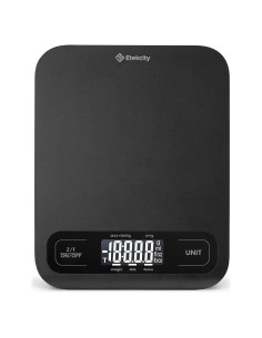 Balanza de Cocina Digital Etekcity 5000g Precisión 1g Negra