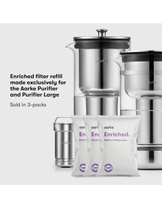 Filtro Granulado aarke - Recarga Ecológica pH Alcalino (3 Unidades) 2