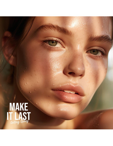 Spray Fijador de Maquillaje Mate Glam Lux 120g Control Aceite