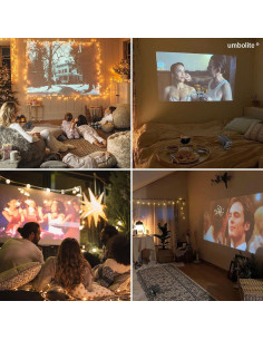 Proyector Mini Portátil Umbolite U-002 1080P 4K WiFi Bluetooth 2