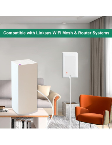 Adaptador de Alimentación 12V Linksys para Routers y Malla
