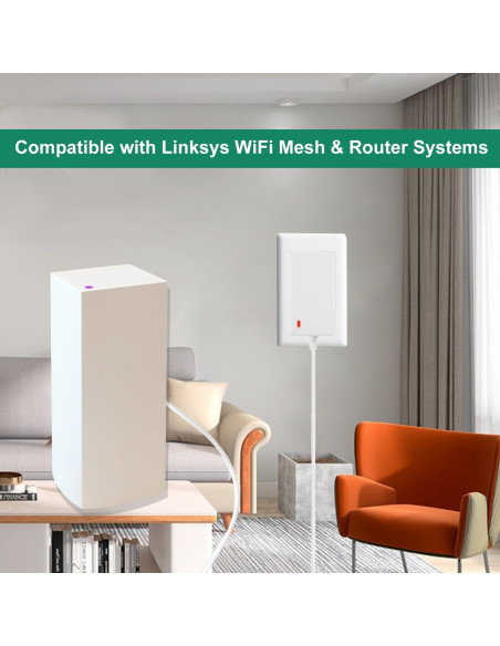 Adaptador de Alimentación 12V Linksys para Routers y Malla