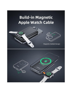 Cargador Portátil Magnético 10000mAh Innostyle para iPhone y Apple Watch 2