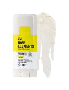 Protector Solar Mineral SPF 50 Raw Elements 28.35 g Resistente al Agua