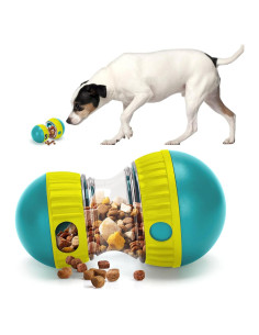 Juguete dispensador de golosinas para perros YECERCAN verde