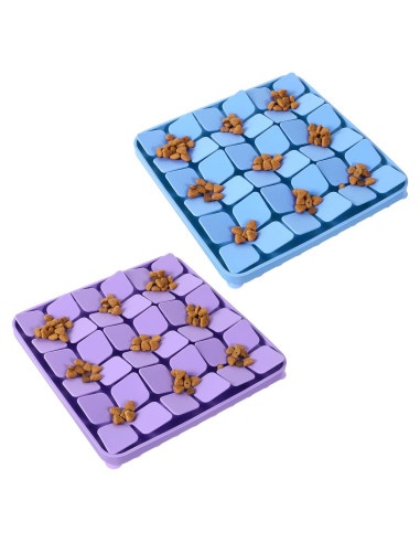 2 Alfombrillas de Silicona para Perros Nodaaiie 20x20 cm