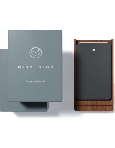 Planificador Diario Sin Fecha Mind Design - 120 Tarjetas 3x5 cm